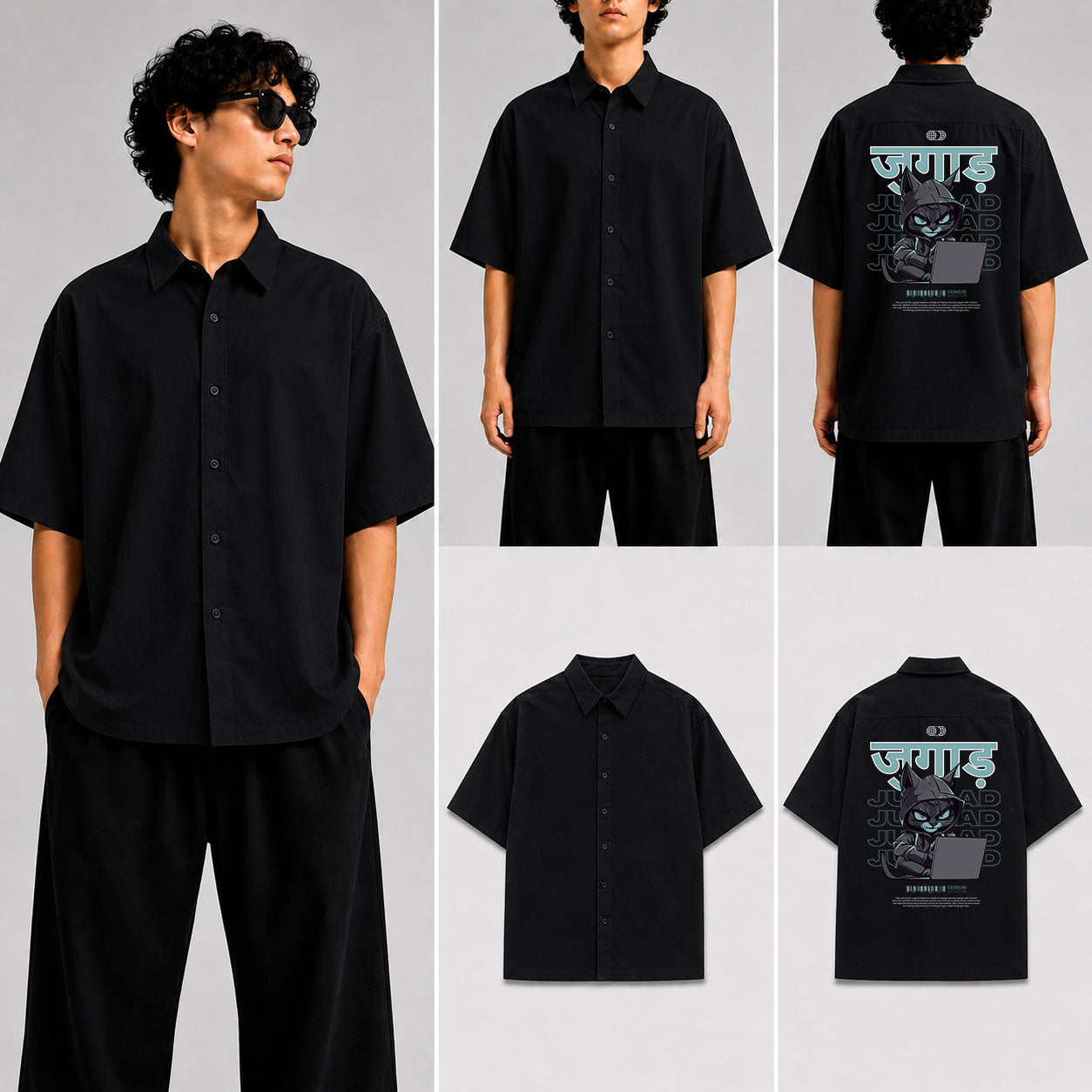 Jugaad Unisex Oversized Shirt for man & women