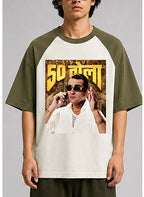 50 Tola Unisex Oversized Raglan T-Shirt for man & women