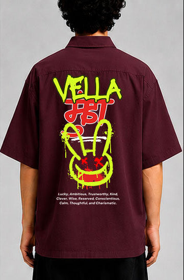 Vella Munda Unisex Oversized Shirt for man & women