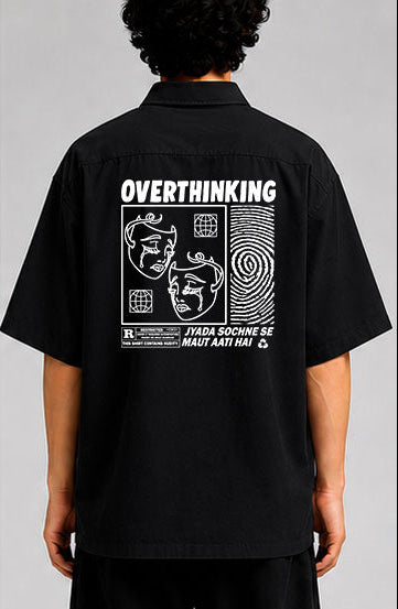 Overthinking Unisex Oversized Shirt for man & women