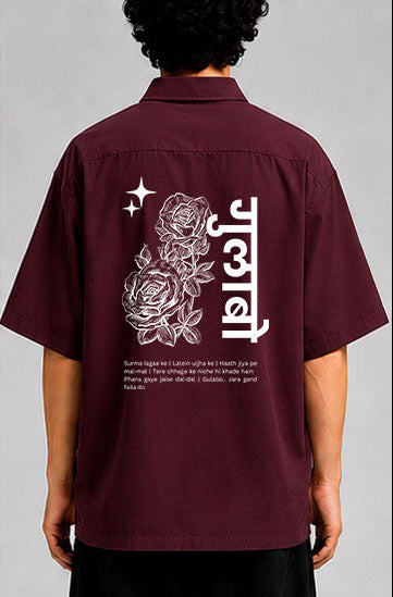 Gulaabo Unisex Oversized Shirt for man & women