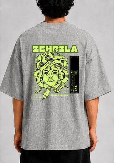 Zehrila  Unisex Oversized Standard T-Shirt for man & women