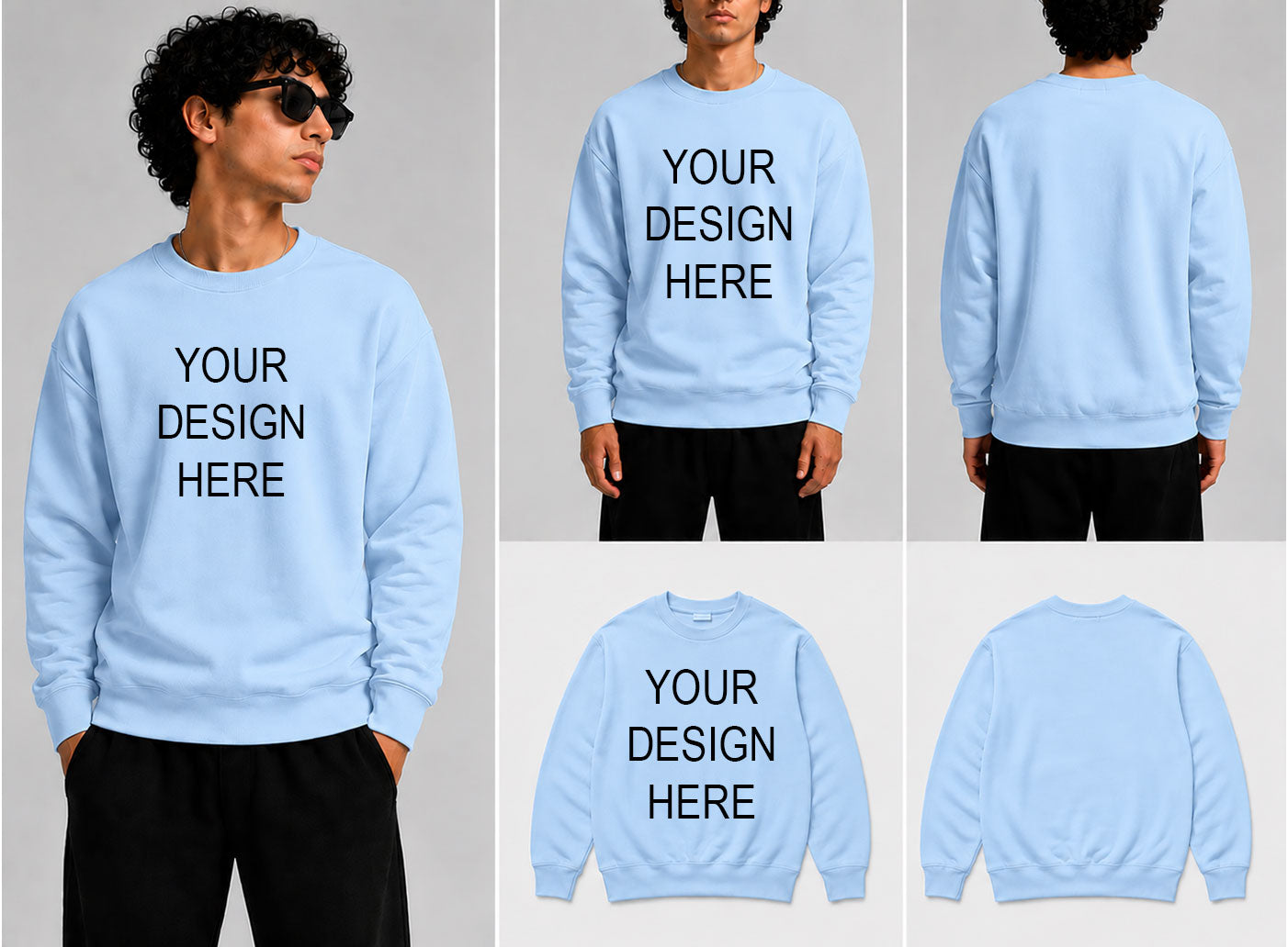 Customized Custom Personalized Unisex Sweatshirts for man & women
