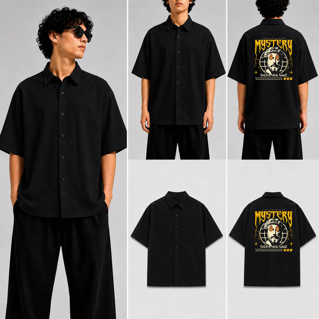 Mystry Unisex Oversized Shirt for man & women