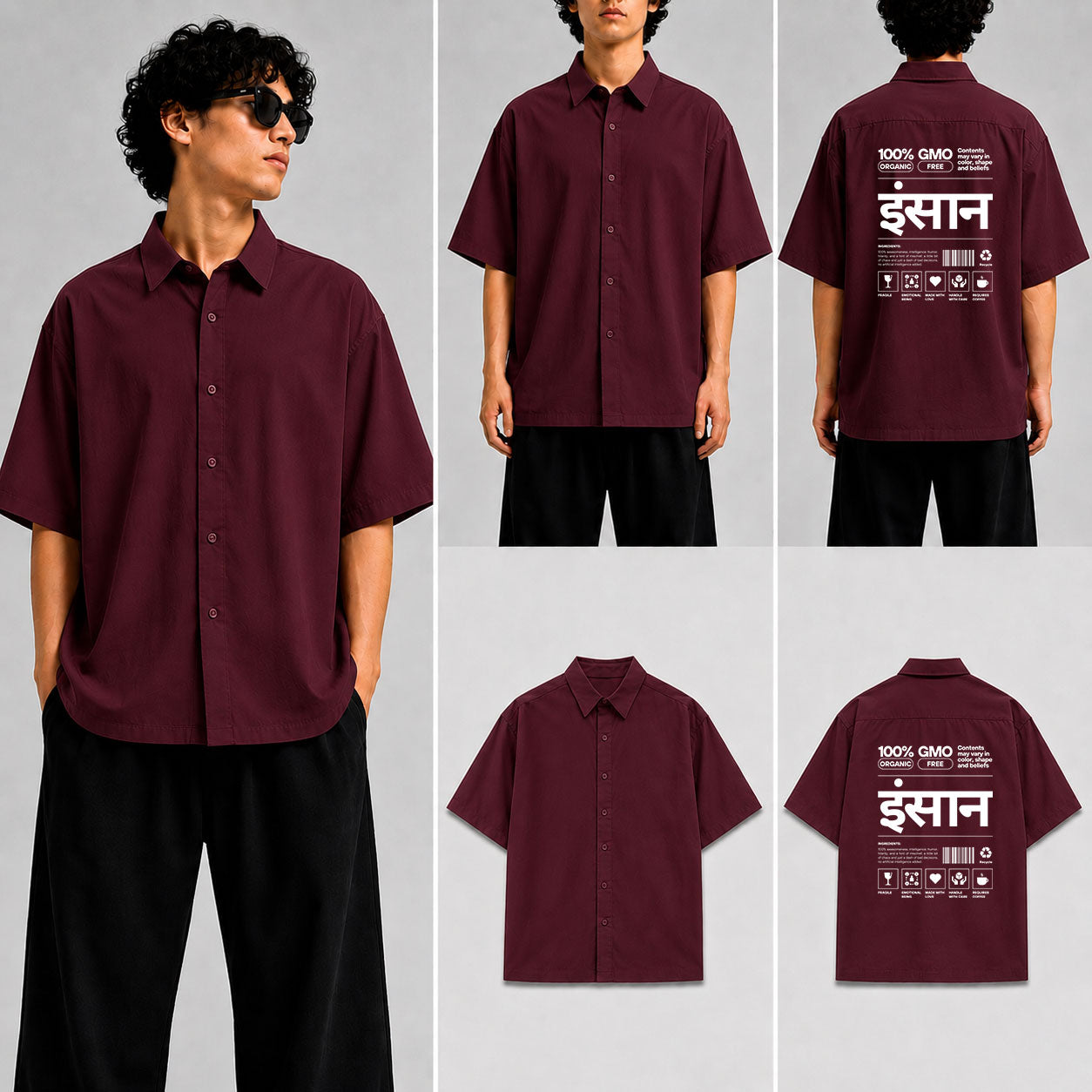 Insaan Unisex Oversized Shirt for man & women