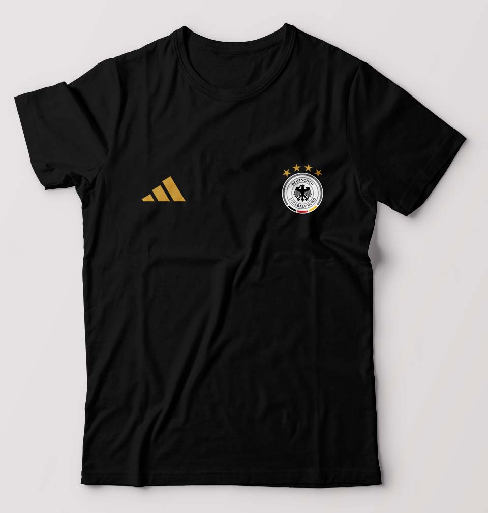 Germany Football Male Round Neck Half Sleeve T-Shirt