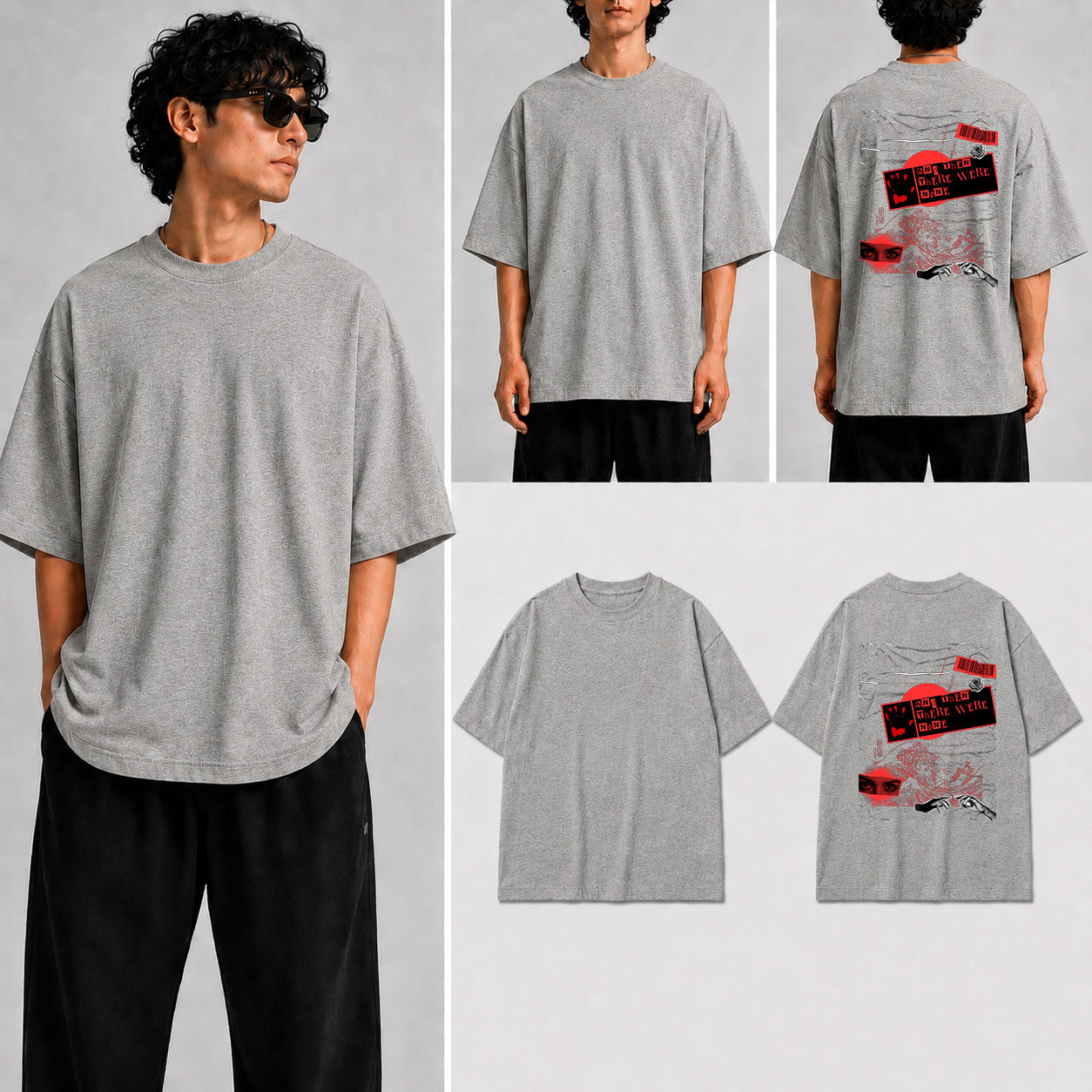 And then there were none Unisex Oversized Standard T-Shirt for man & women