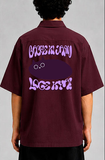BACHE KI JAAN LOGE KYA Unisex Oversized Shirt for man & women