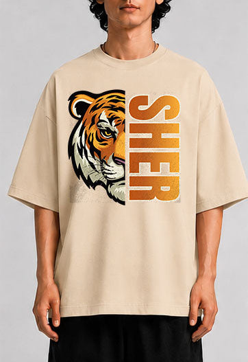 SHER Unisex Oversized Standard T-Shirt for man & women