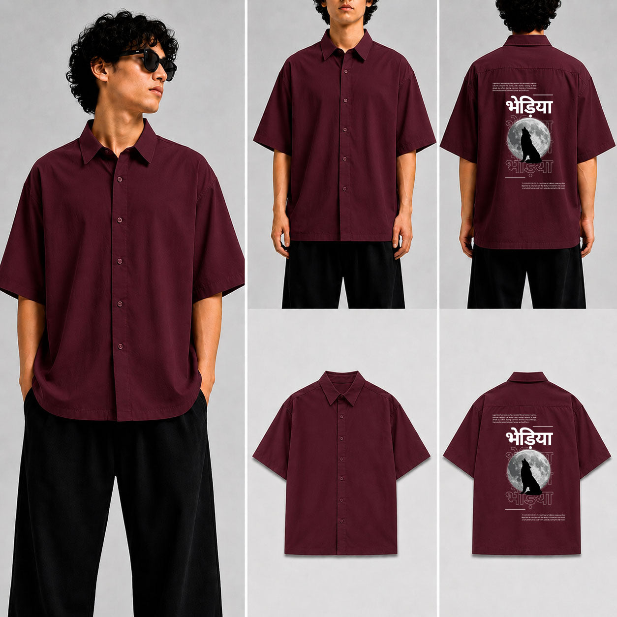 Bhediya Unisex Oversized Shirt for man & women