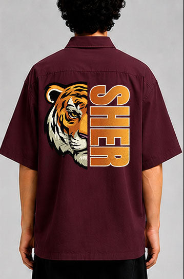 SHER Unisex Oversized Shirt for man & women