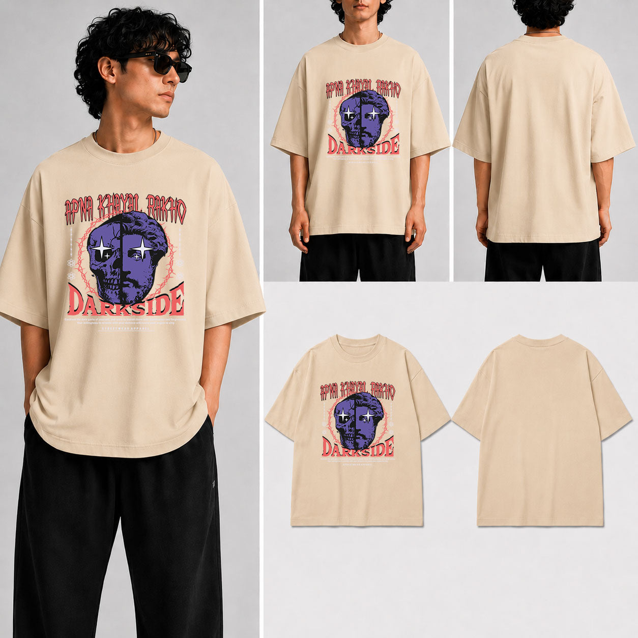 Apna Khayal Rakho Unisex Oversized Standard T-Shirt for man & women