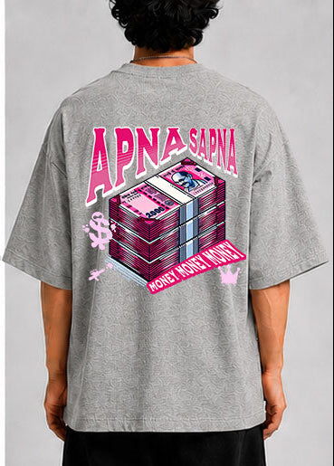 Apna Sapna Unisex Oversized Standard T-Shirt for man & women