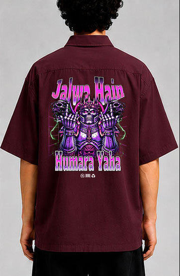 Jalwa Hain Humara Unisex Oversized Shirt for man & women