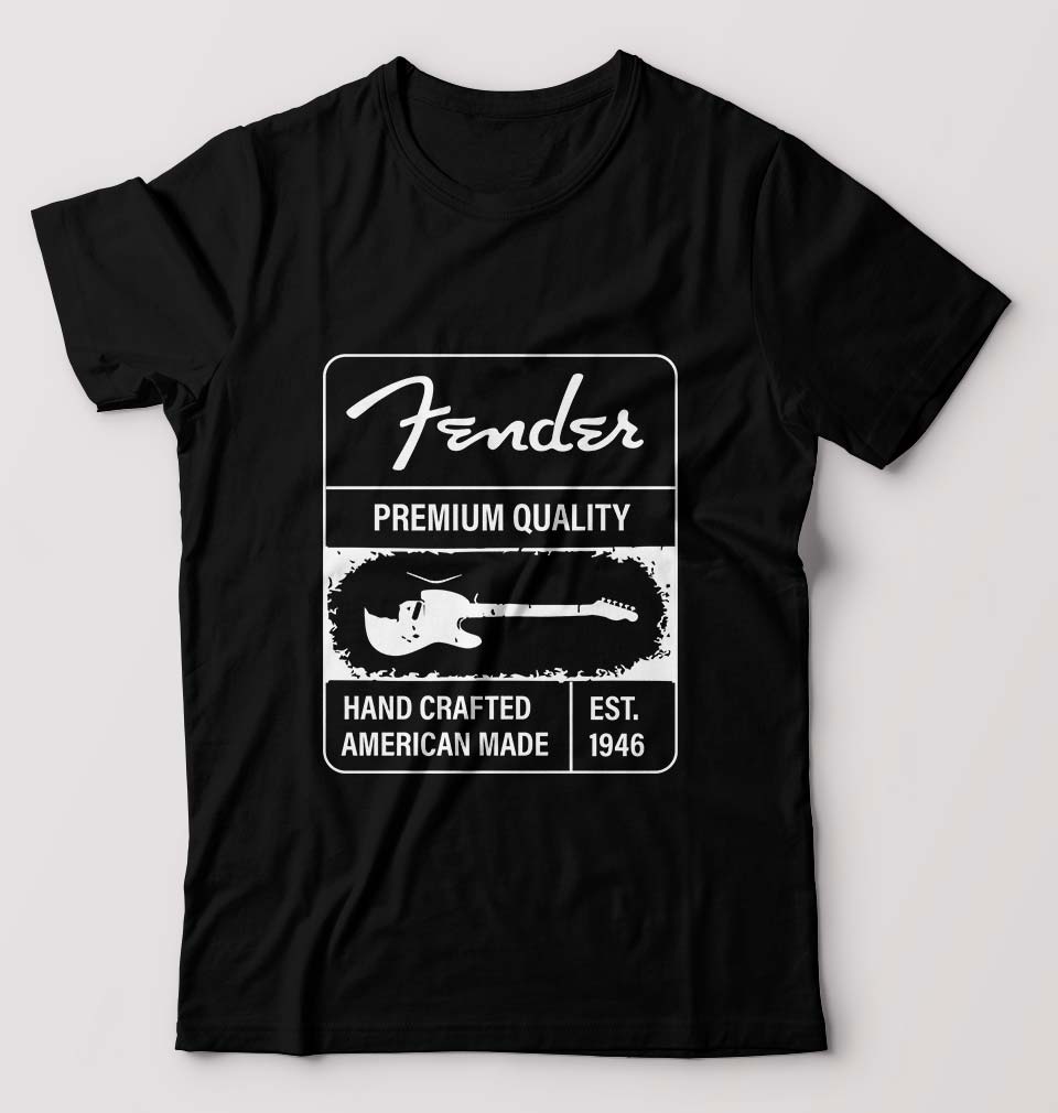 Fender Male Round Neck Half Sleeve T-Shirt
