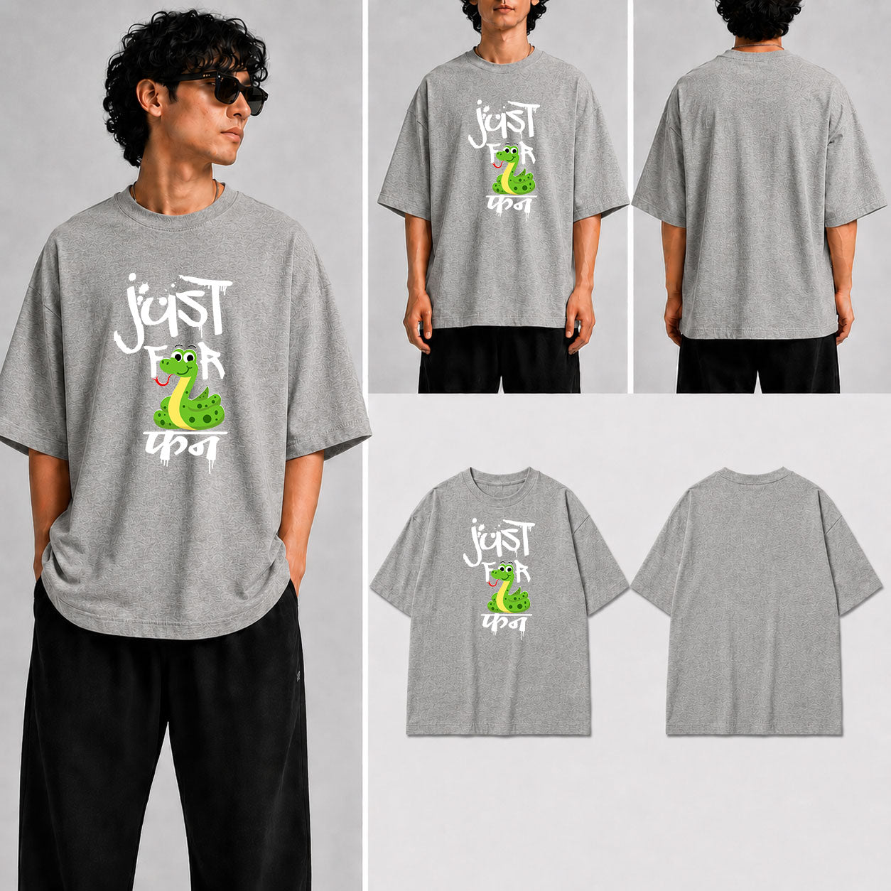 Just for Fun Unisex Oversized Standard T-Shirt for man & women