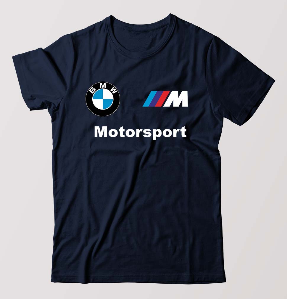 BMW Motersport Male Round Neck Half Sleeve T-Shirt