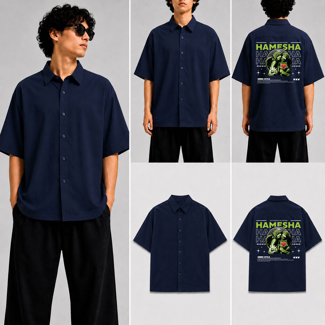 Hamesha Unisex Oversized Shirt for man & women