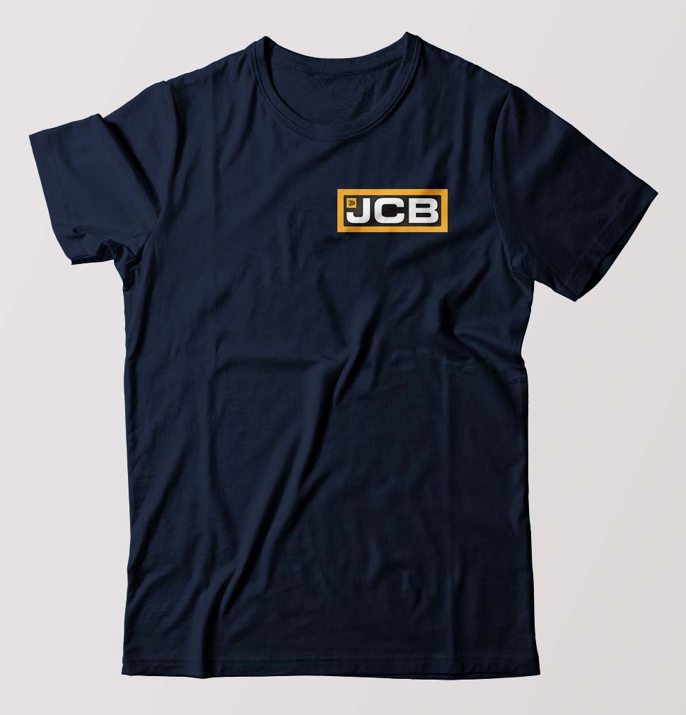 JCB Male Round Neck Half Sleeve T-Shirt