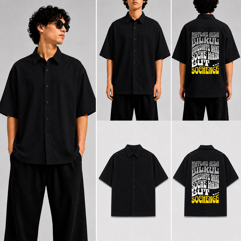 Matlab Sochenge.. Unisex Oversized Shirt for man & women