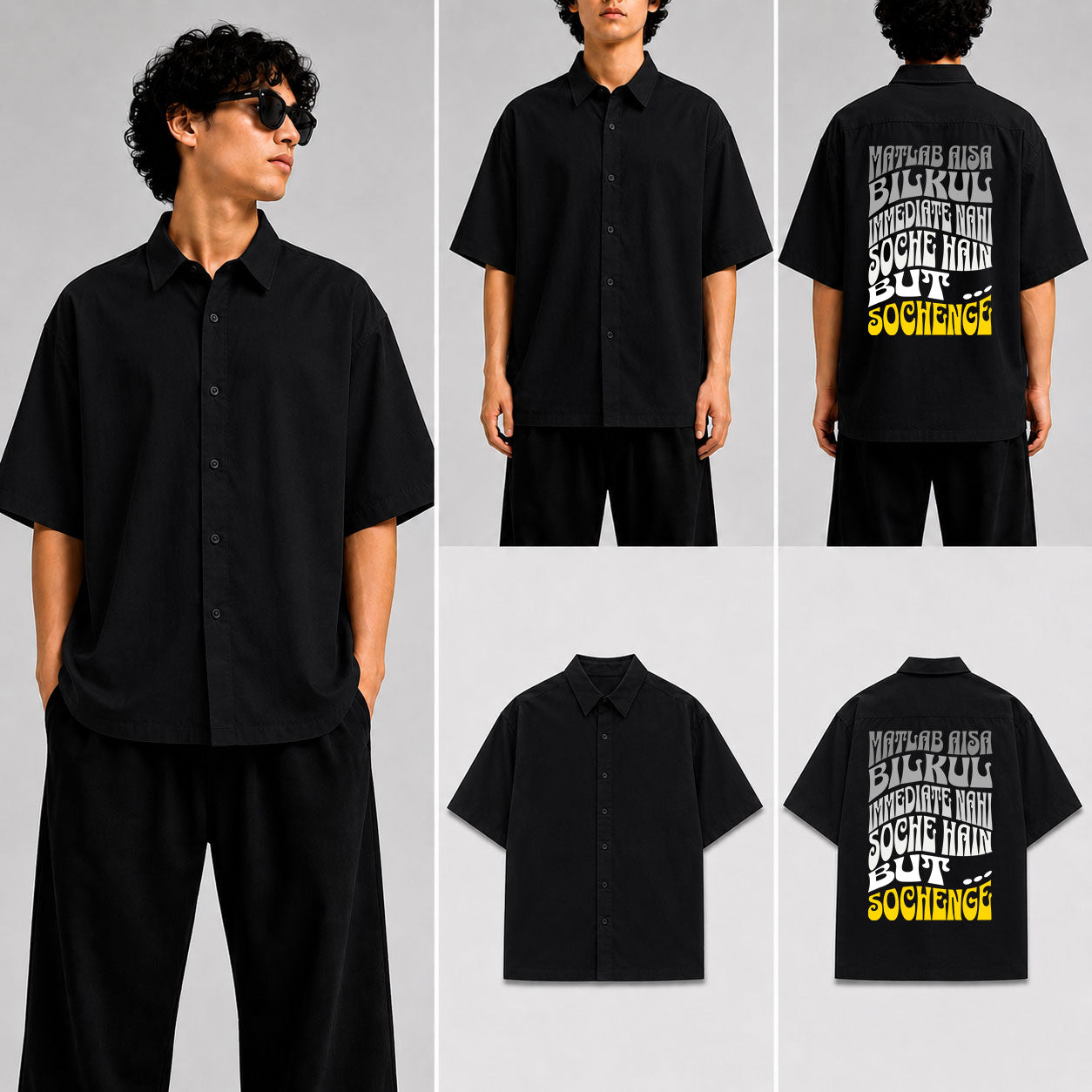 Matlab Sochenge.. Unisex Oversized Shirt for man & women