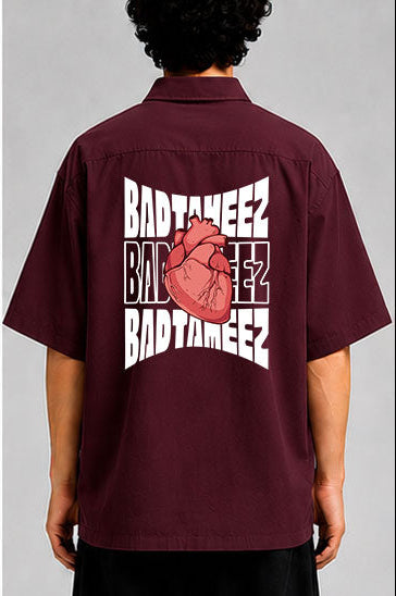 Badtameez Dil Unisex Oversized Shirt for man & women