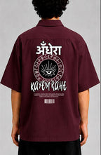 andhera kayem rahe Unisex Oversized Shirt for man & women