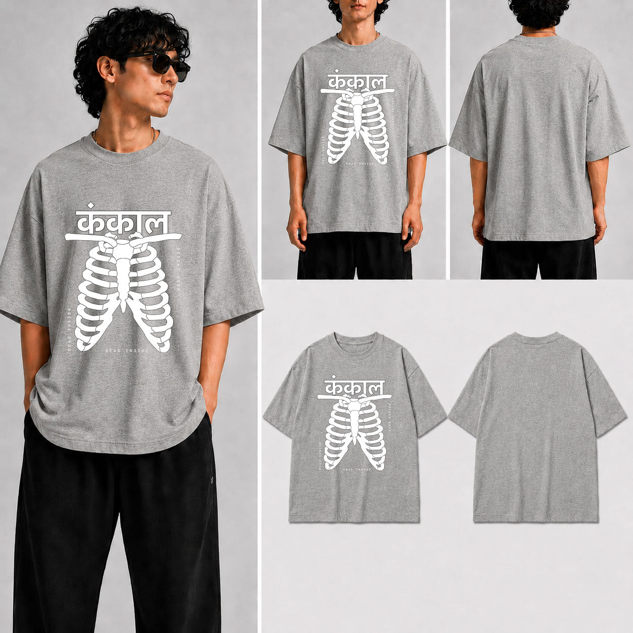 Kankal Unisex Oversized Standard T-Shirt for man & women