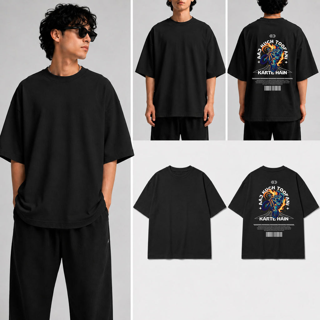 Aaj Kuch Toofani Unisex Oversized Standard T-Shirt for man & women