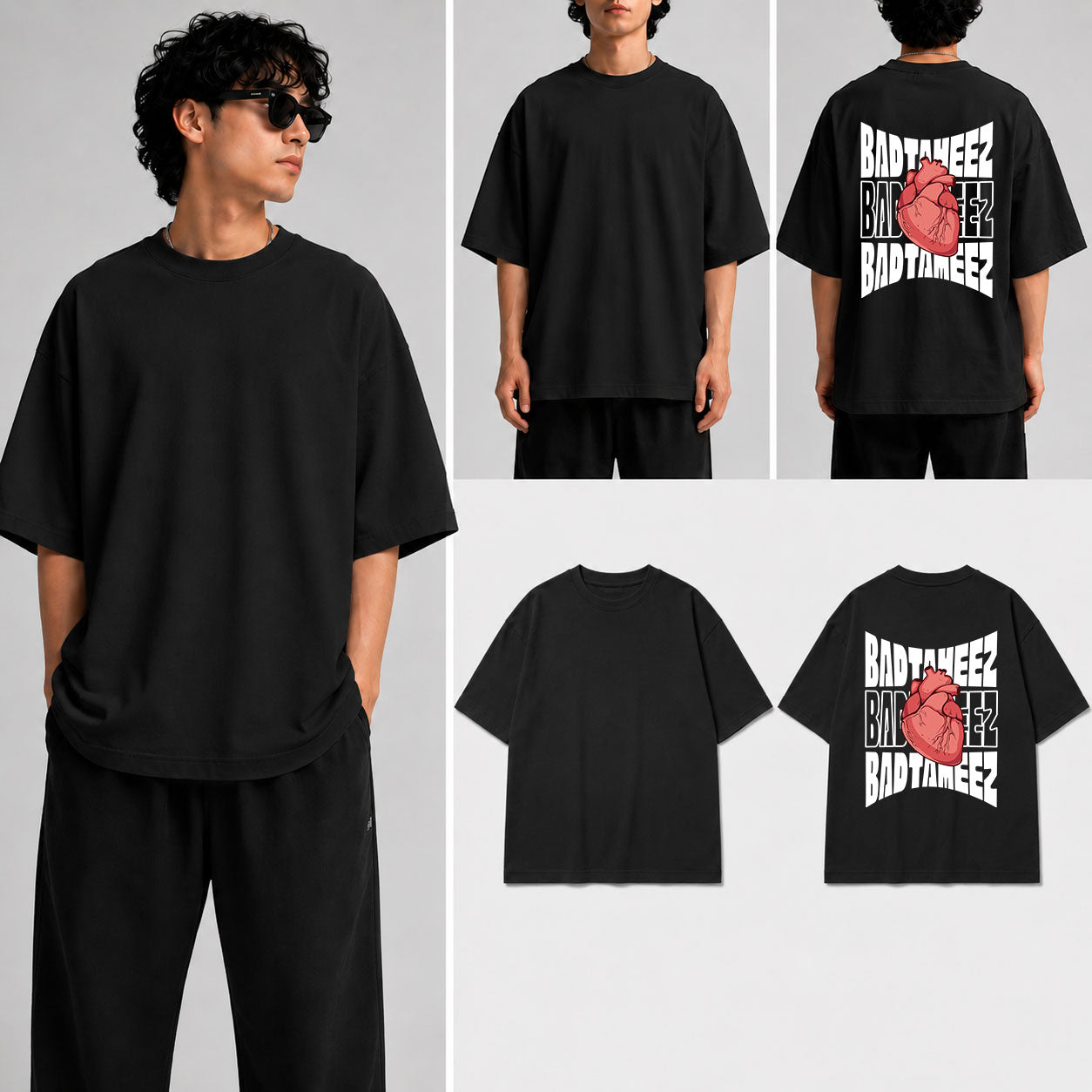 Badtameez Dil Unisex Oversized Standard T-Shirt for man & women