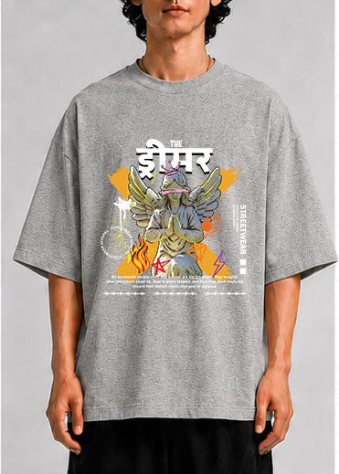 The ड्रीमर Unisex Oversized Standard T-Shirt for man & women