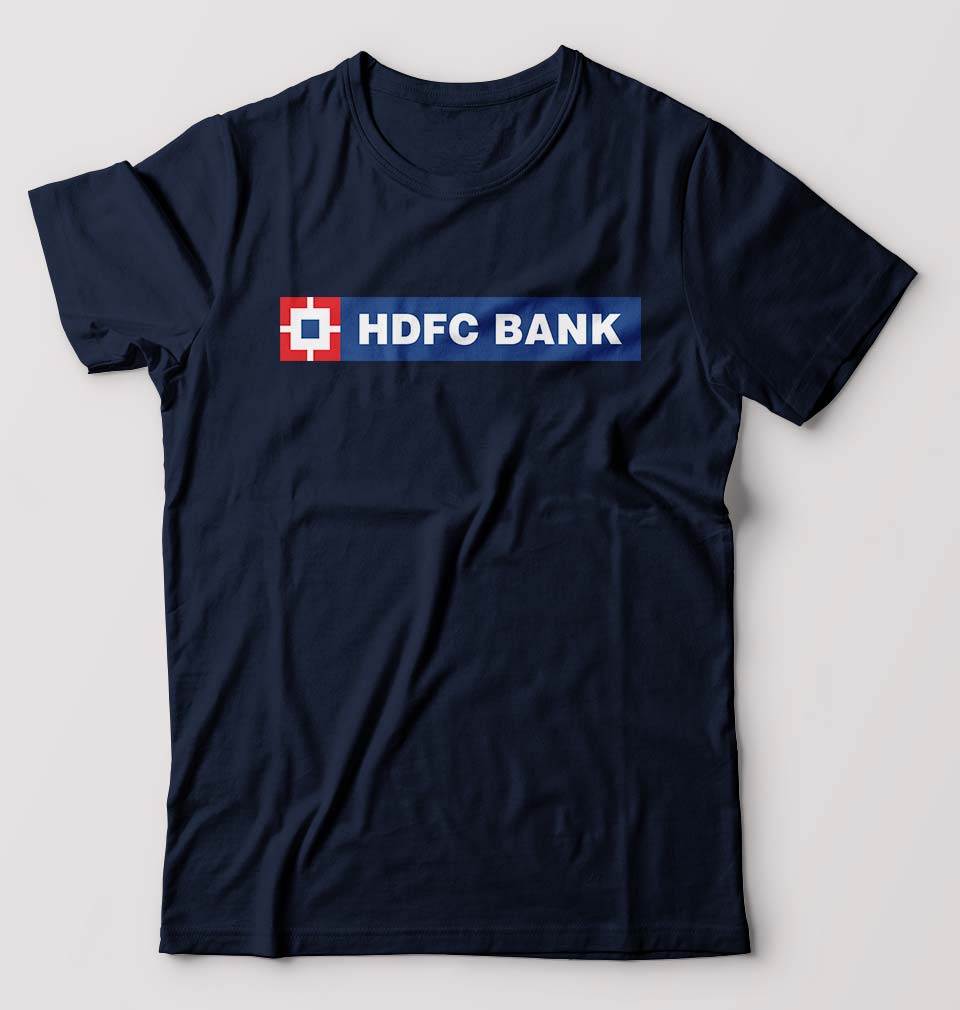 HDFC Bank Male Round Neck Half Sleeve T-Shirt