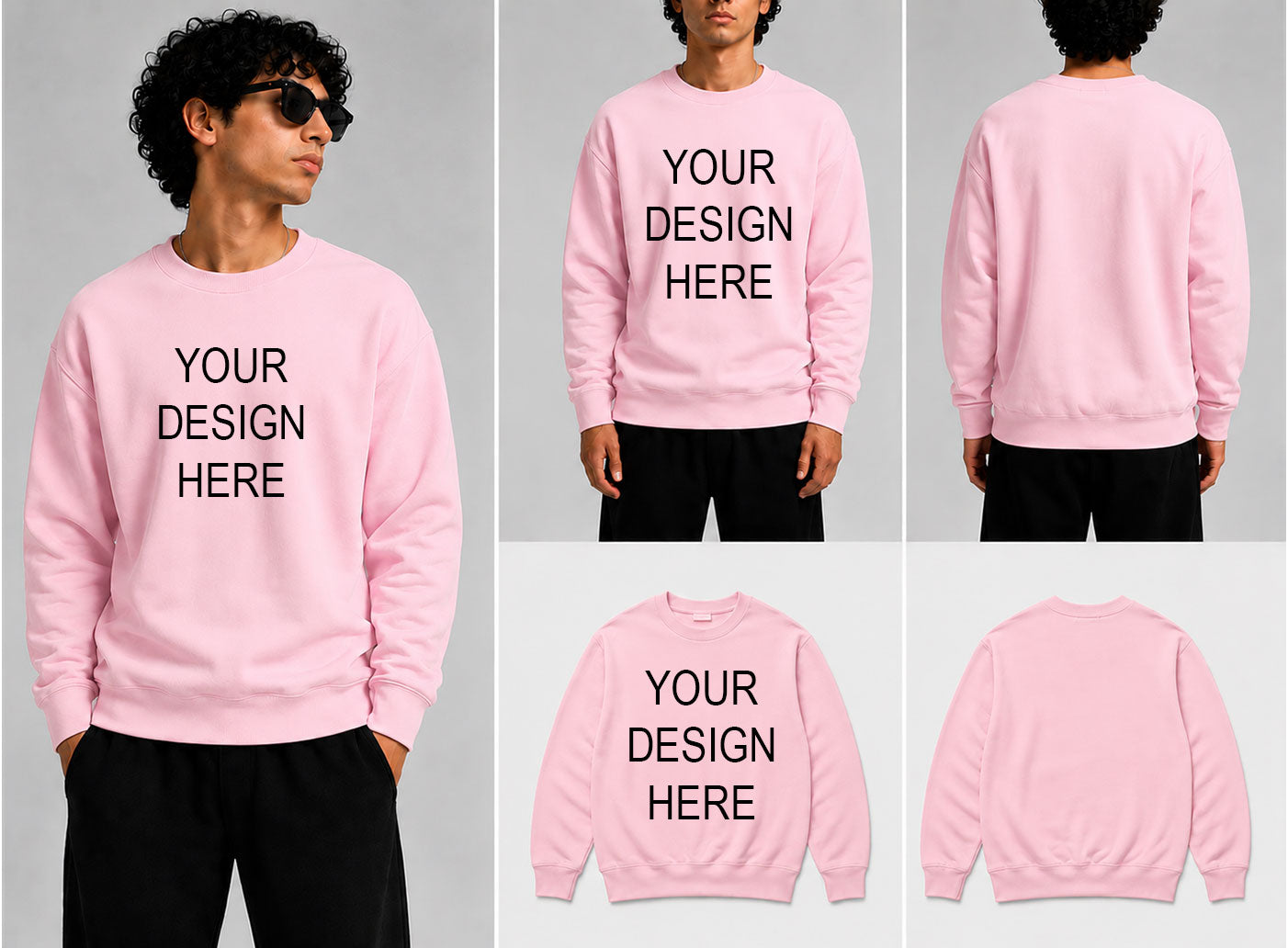 Customized Custom Personalized Unisex Sweatshirts for man & women