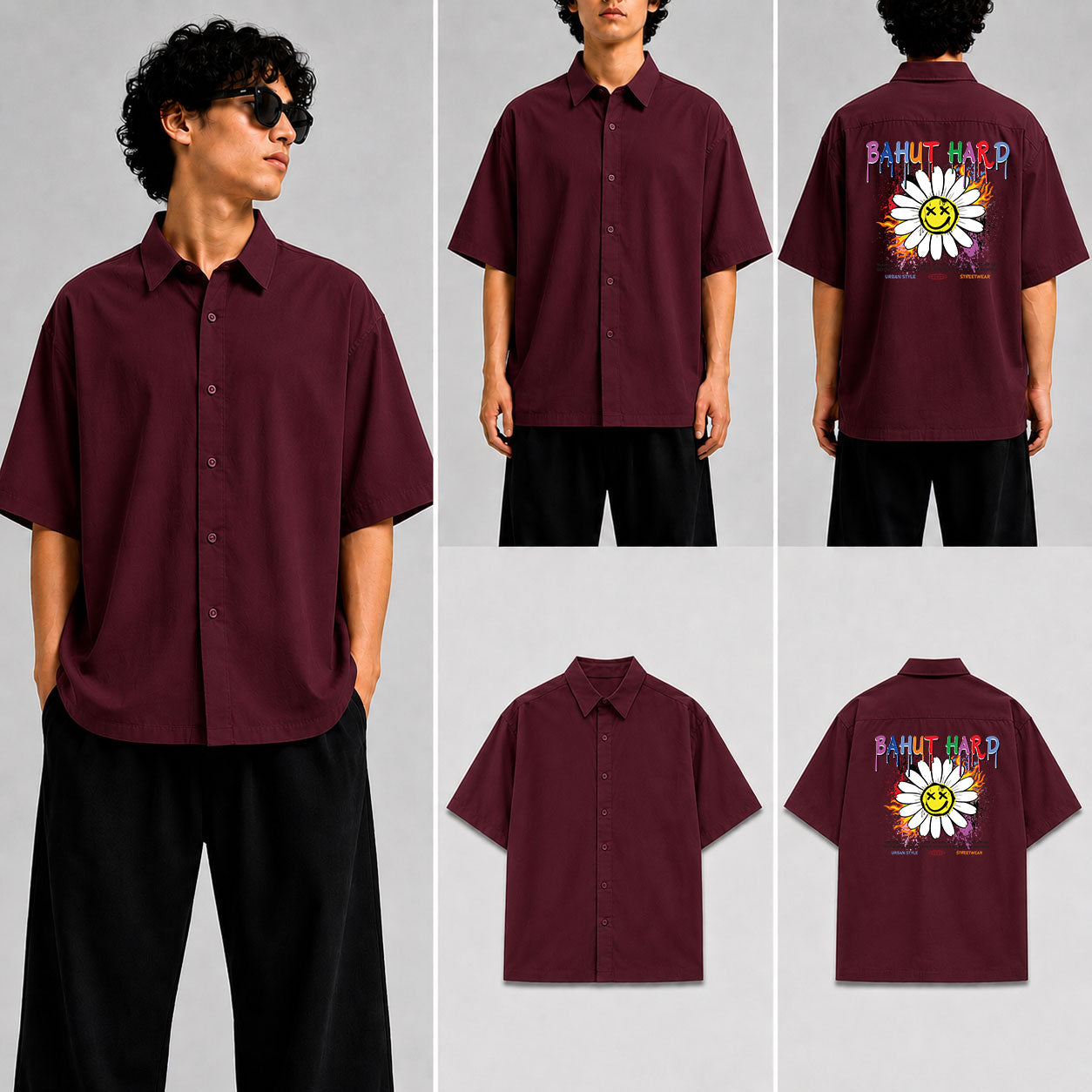 Bahut Hard Unisex Oversized Shirt for man & women