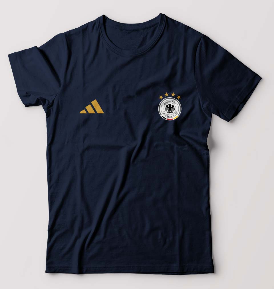 Germany Football Male Round Neck Half Sleeve T-Shirt