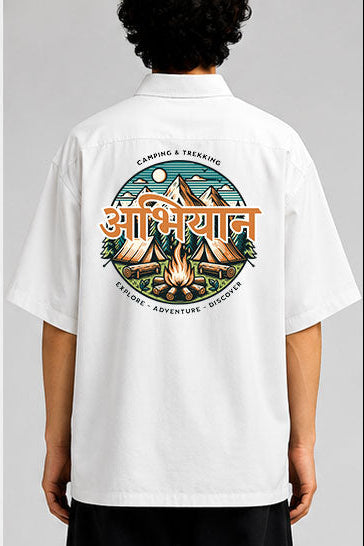 ABHIYAN Unisex Oversized Shirt for man & women