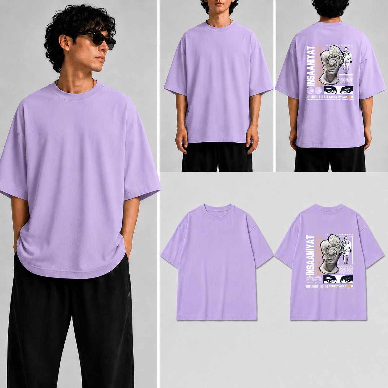 Insaaniyat Unisex Oversized Standard T-Shirt for man & women