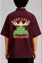 Keep Calm Unisex Oversized Shirt for man & women