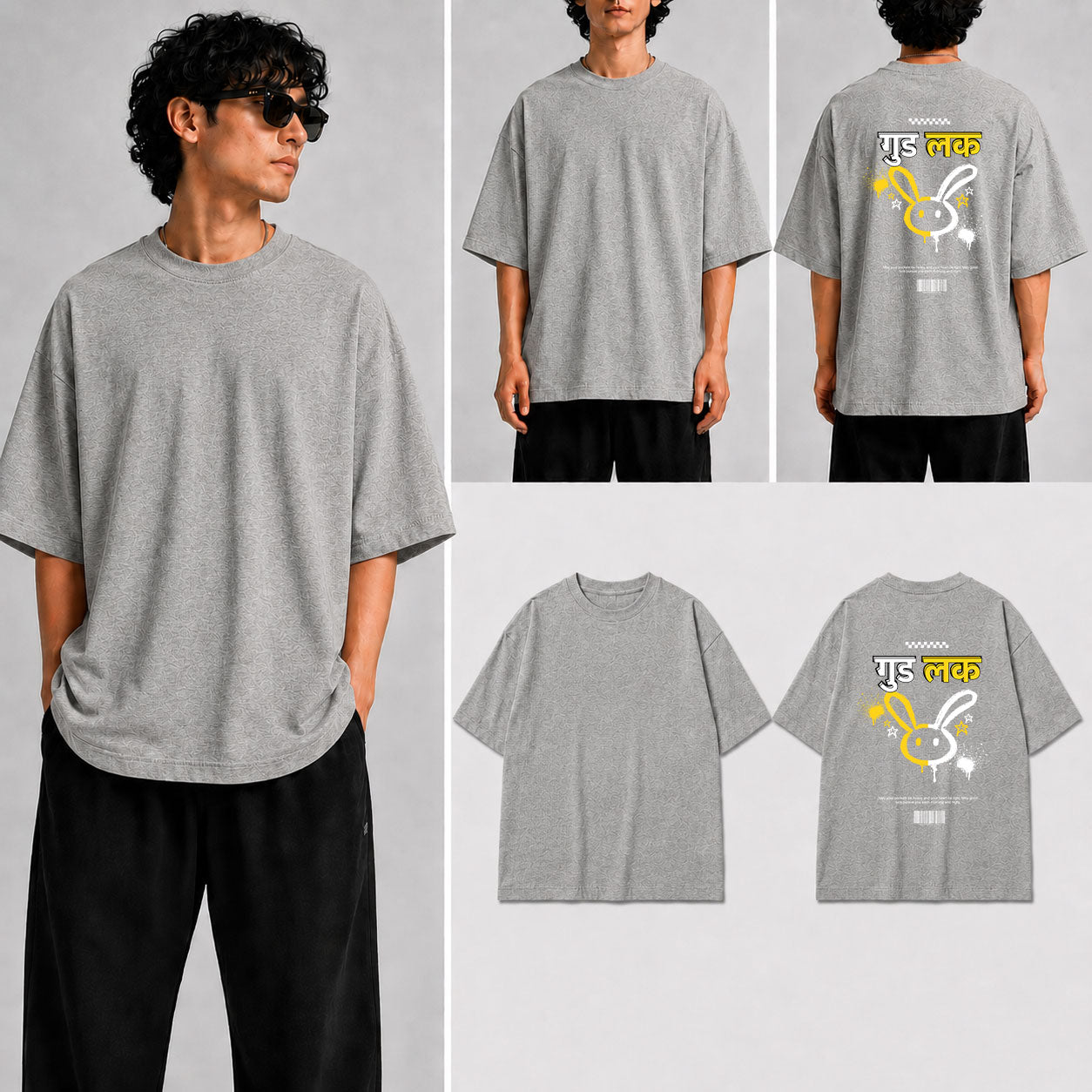 good luck  Unisex Oversized Standard T-Shirt for man & women