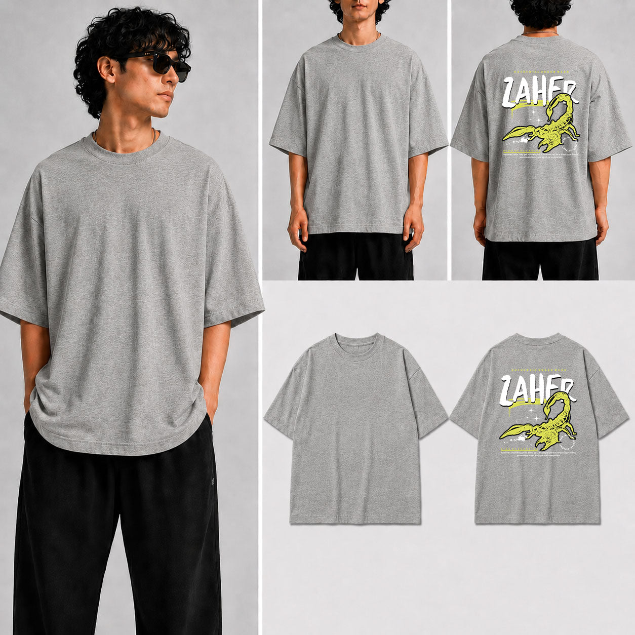 Zaher Unisex Oversized Standard T-Shirt for man & women
