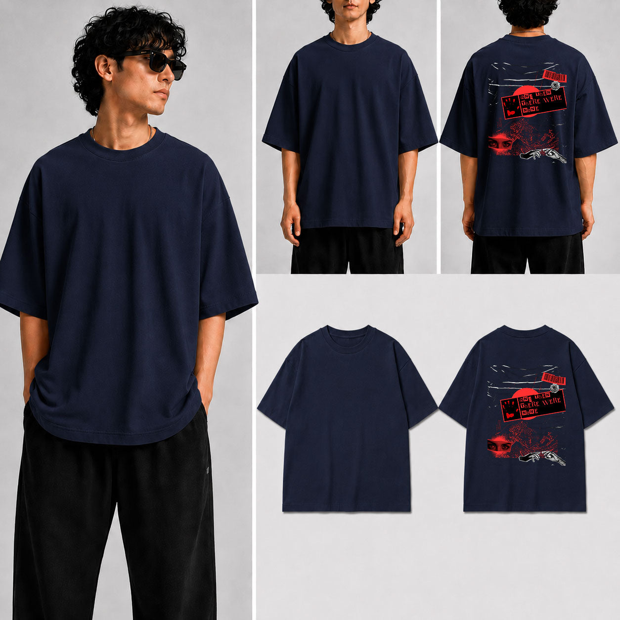 And then there were none Unisex Oversized Standard T-Shirt for man & women