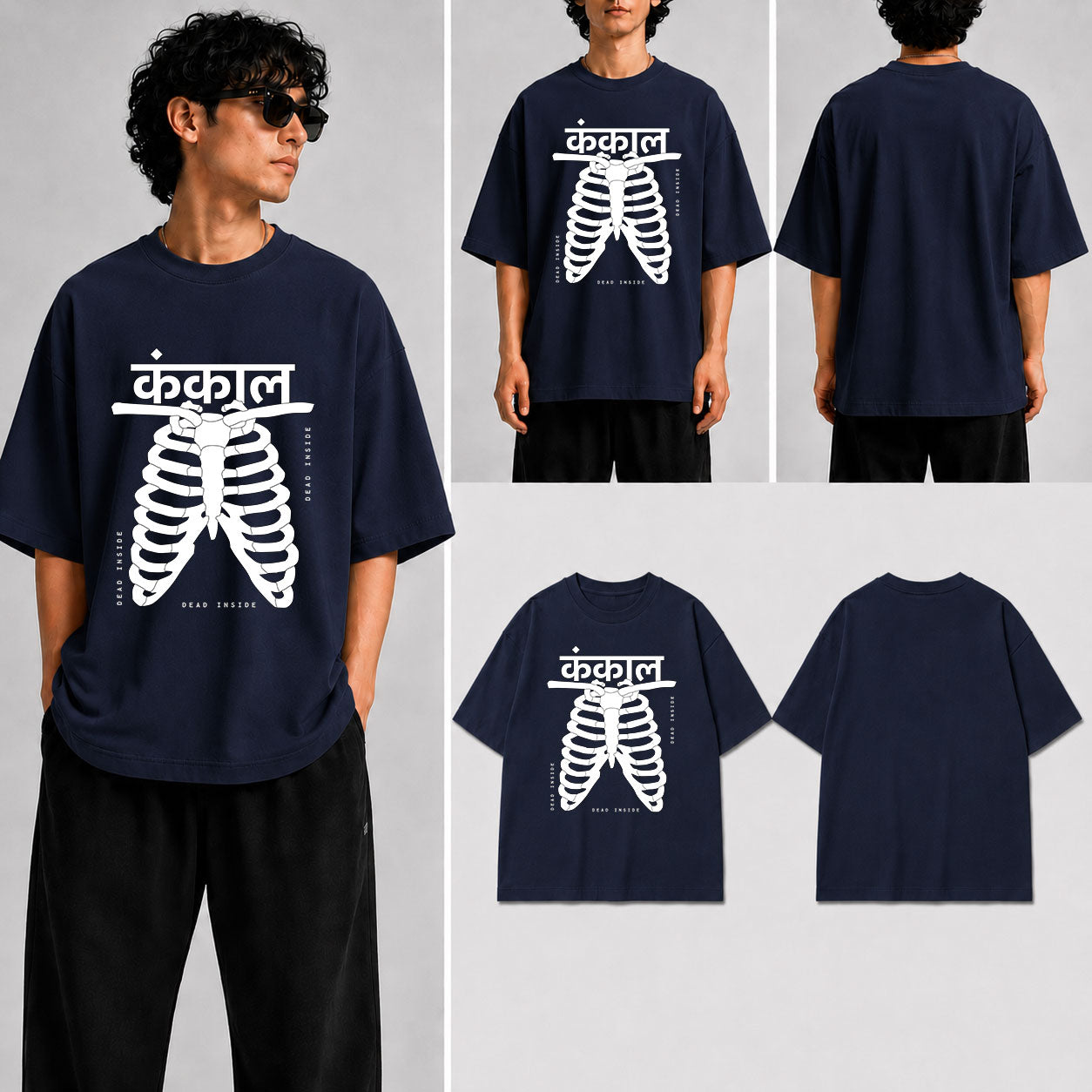 Kankal Unisex Oversized Standard T-Shirt for man & women