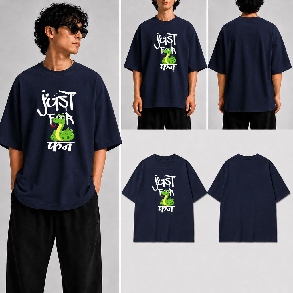 Just for Fun Unisex Oversized Standard T-Shirt for man & women
