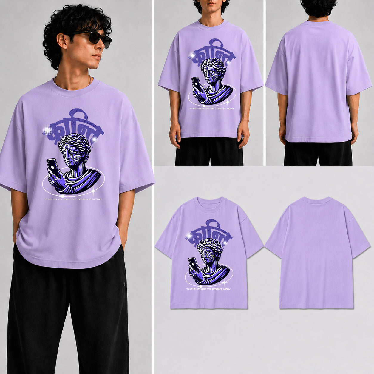 Kranti Unisex Oversized Standard T-Shirt for man & women