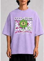 Good Vibes Unisex Oversized Standard T-Shirt for man & women