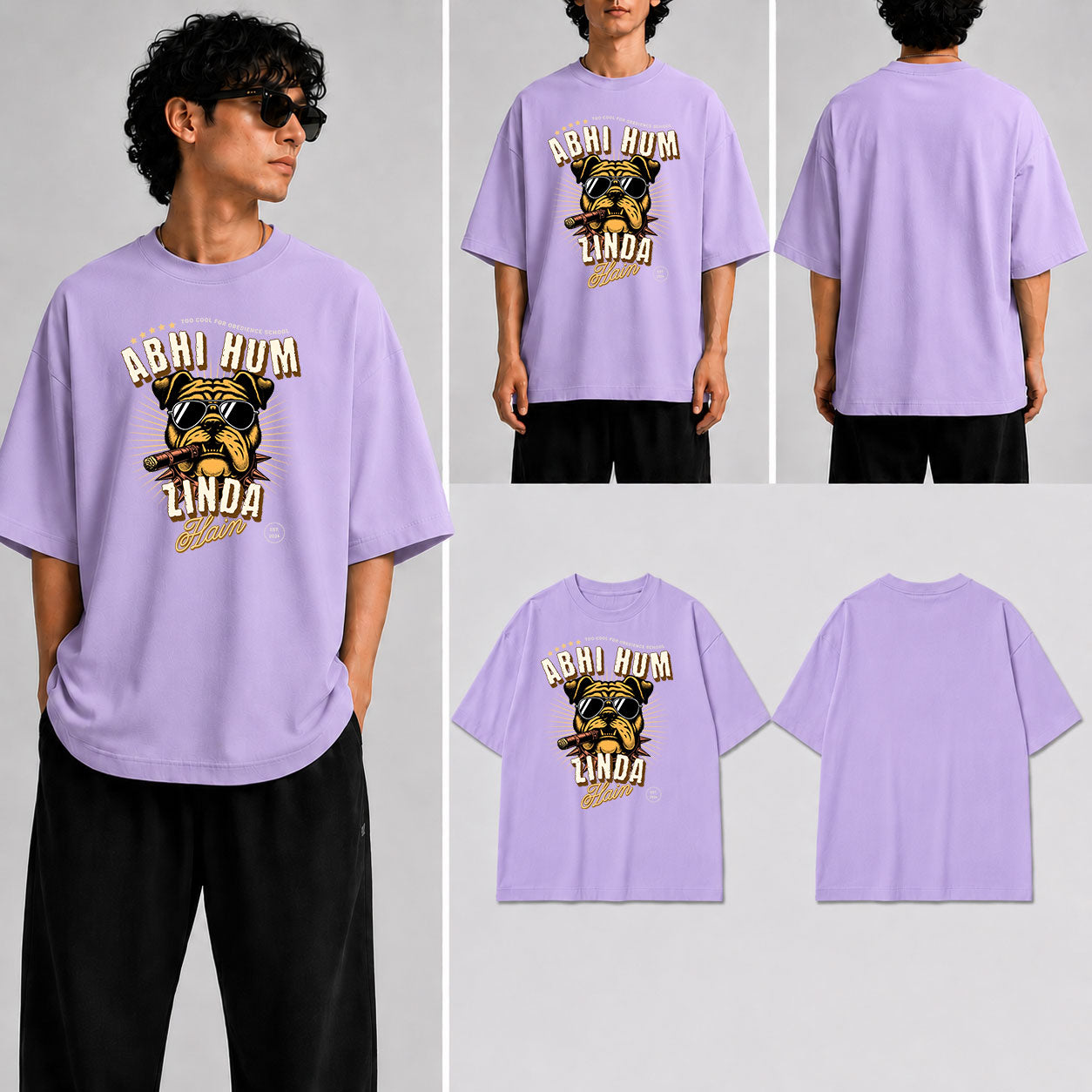 Abhi Hum Zinda Hain Unisex Oversized Standard T-Shirt for man & women