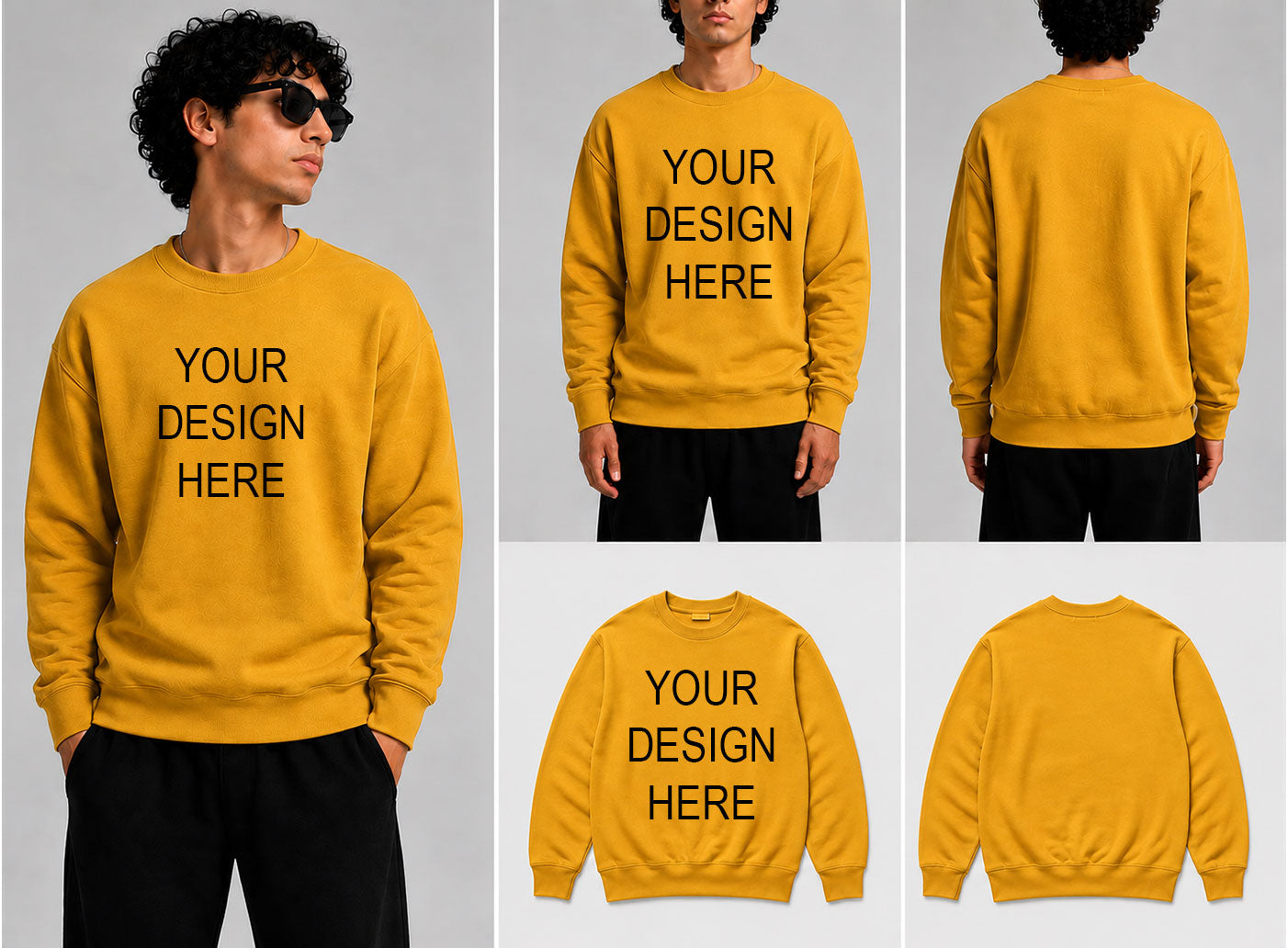 Customized Custom Personalized Unisex Sweatshirts for man & women