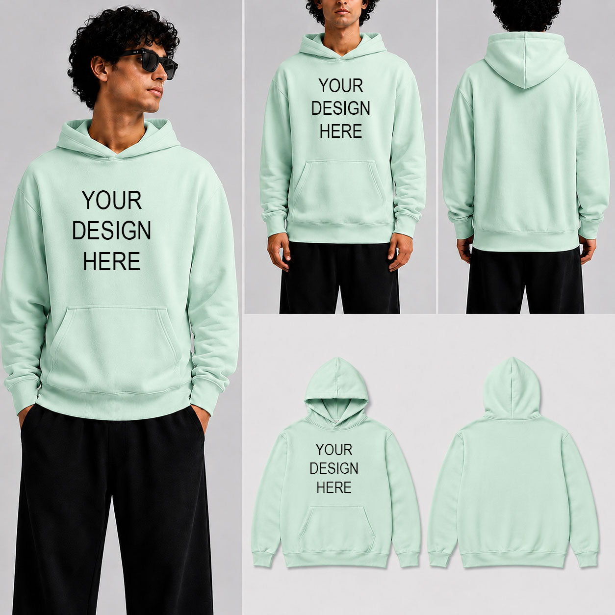 Customized Custom Personalized Unisex Hoodie for man & women