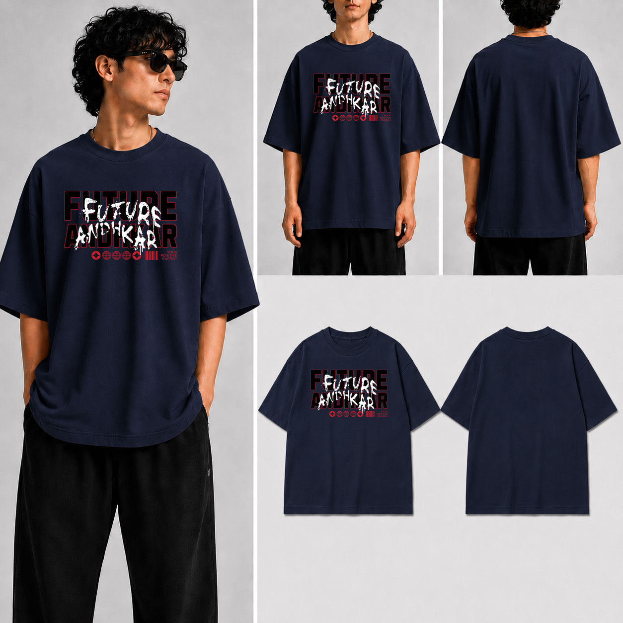 Future andhkar Unisex Oversized Standard T-Shirt for man & women