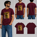 डार्कसाइड साइलेंस Male Round Neck Half Sleeve T-Shirt